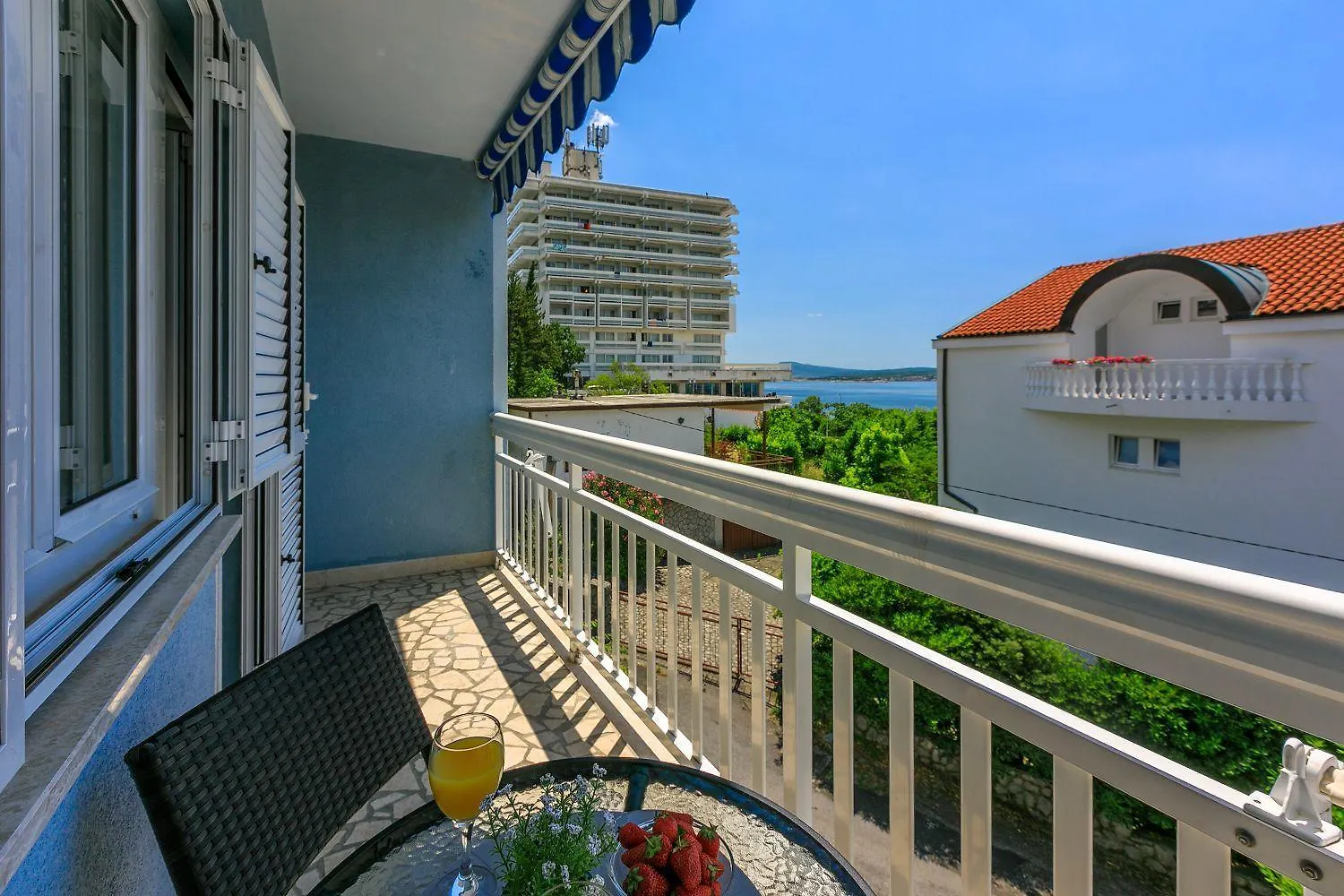 Meerblick Unterkunft 300 Meter Zum Strand Dramalj