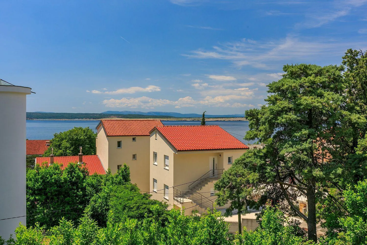 Apartment Meerblick Unterkunft 300 Meter Zum Strand Dramalj Croatia
