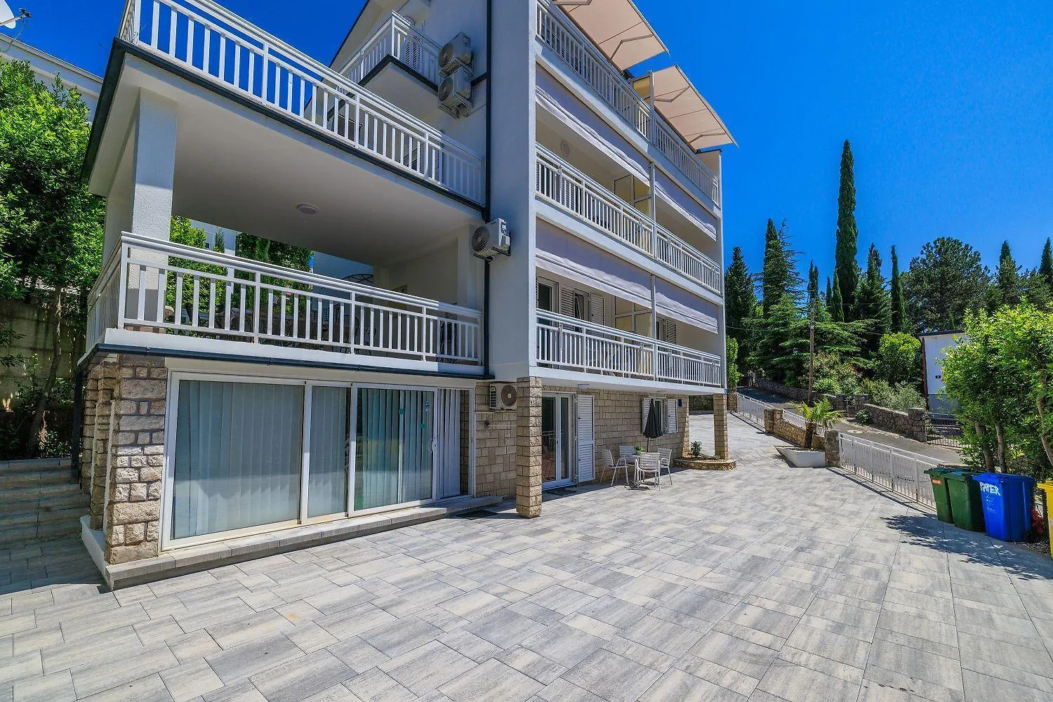 Meerblick Unterkunft 300 Meter Zum Strand Dramalj Croatia